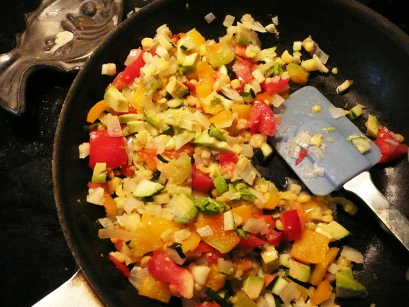 Sauteed Summer Vegie Melange