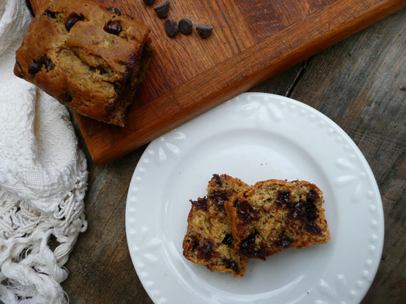 Mom's Chocolate Chip Banana Bread