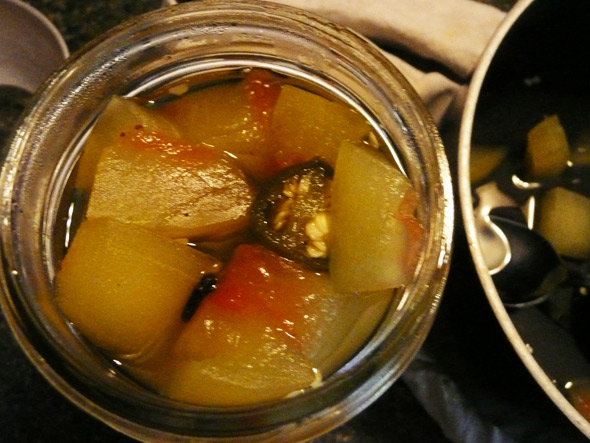 Jalapeno Watermelon Pickles