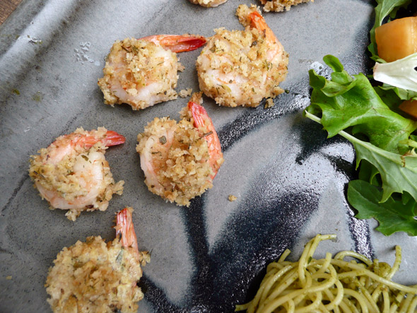Herb-&-Parmesan Crusted Shrimp
