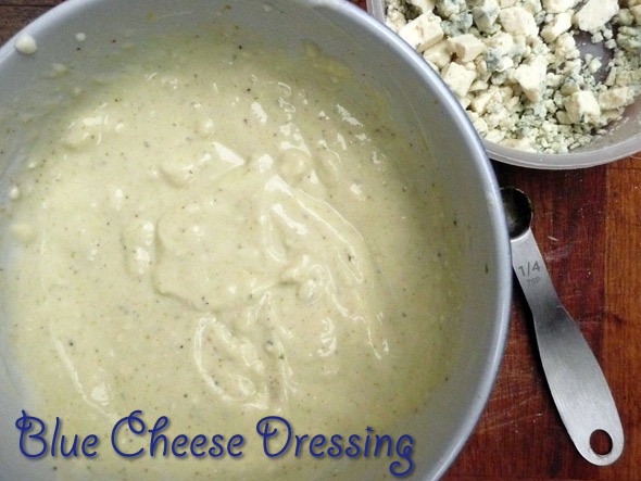 Creamy Lowfat Blue Cheese Salad Dressing