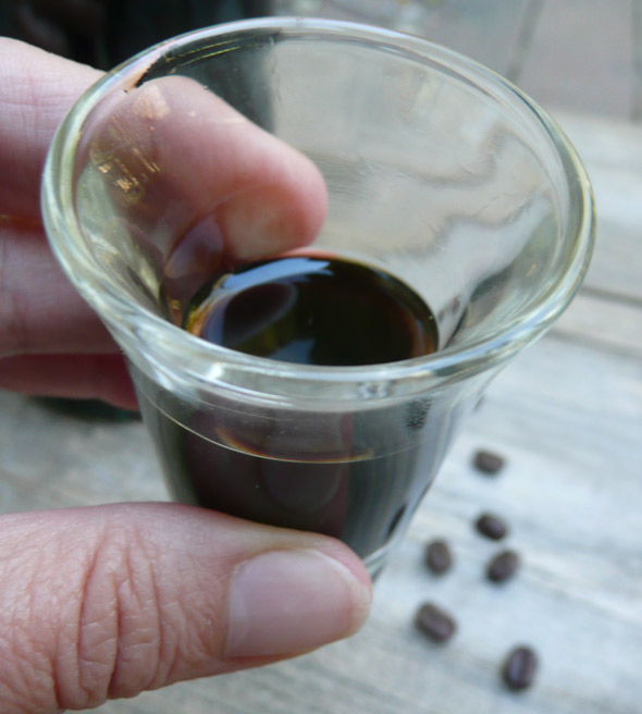 Homemade Coffee Liqueur