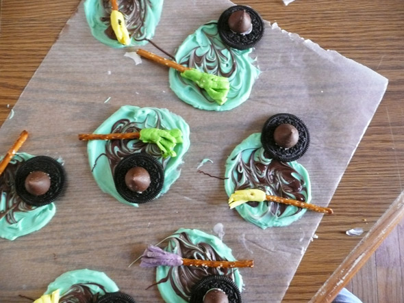 Melted Witches Halloween Treats