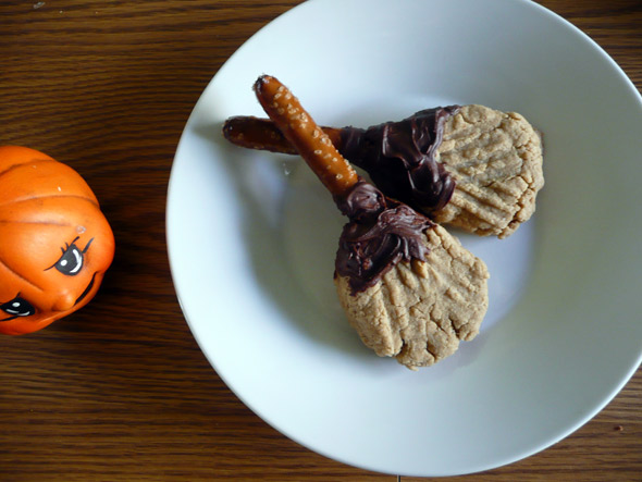 Witch's Broomstick Cookies