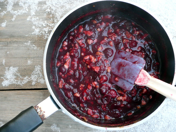 Michael's Maple Walnut Cranberry Sauce