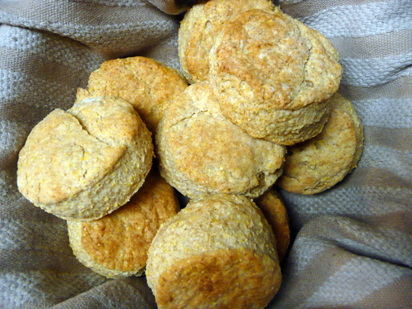 Parmesan Cornmeal Biscuits