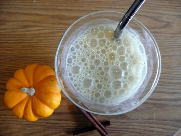 Protein Power Pumpkin Banana Smoothie