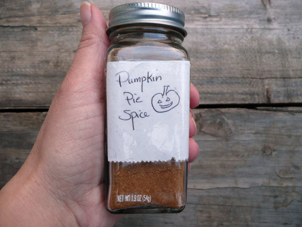 Homemade Pumpkin Pie Spice Mix