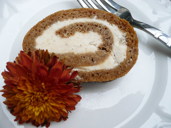 Light and Fluffy Pumpkin Roll