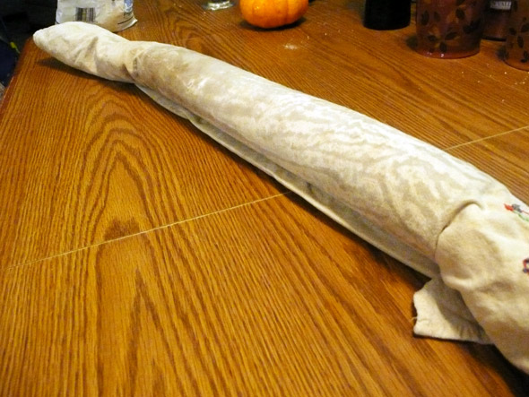 All rolled up!