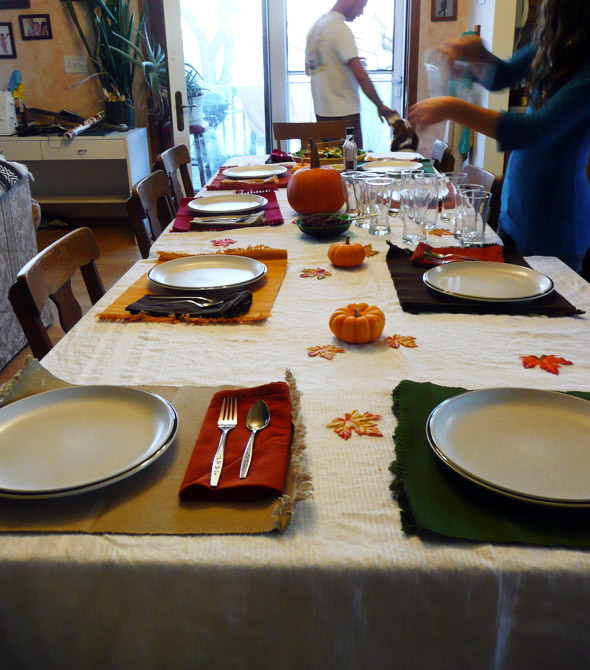 Our Thanksgiving Table