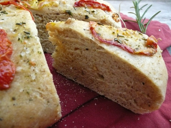 Tomato & Rosemary Focaccia