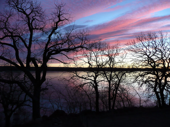 Sunrise over the Lake