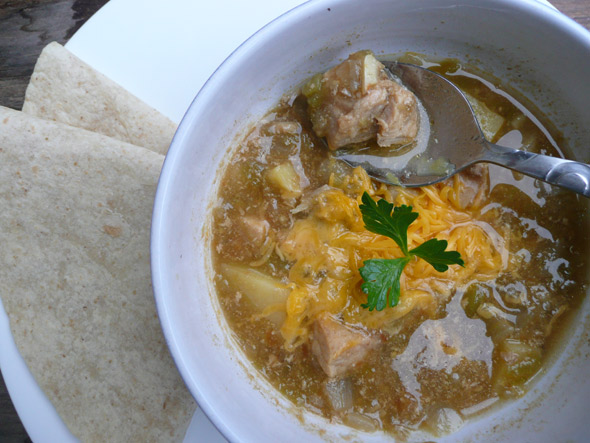 Cinnamon Kissed Green Chile and Pork Stew