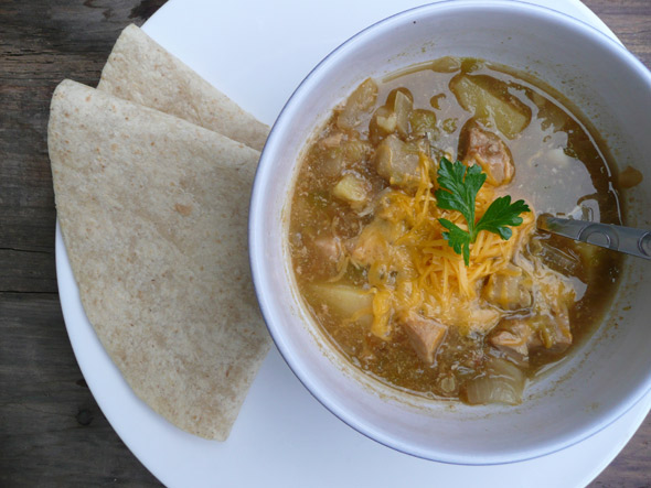 Cinnamon Kissed Green Chile and Pork Stew