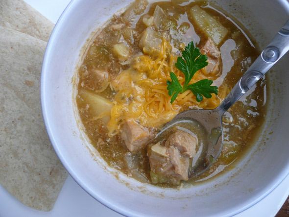 Cinnamon Kissed Green Chile and Pork Stew