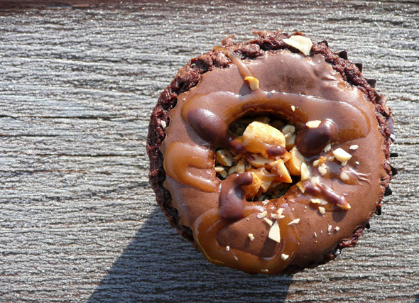 Peanut Butter Brownie Mega Bites Supreme ~ Sumptuous Spoonfuls #decadent #brownie #recipe