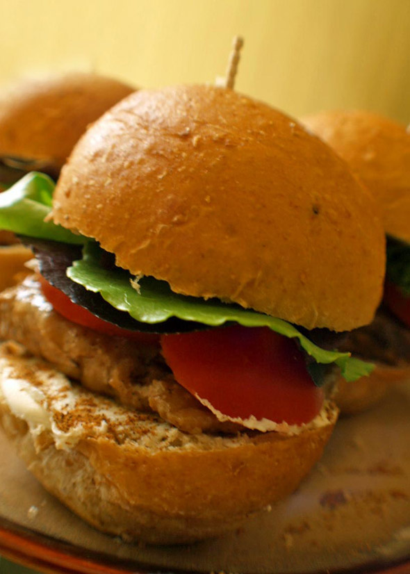 Slow Cooker Cinnamon Pork Sliders