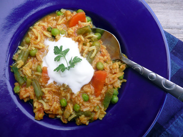 Hearty African Lentil & Vegetable Stew