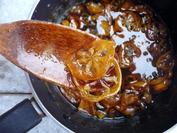 Candied Kumquats & Kumquat Syrup