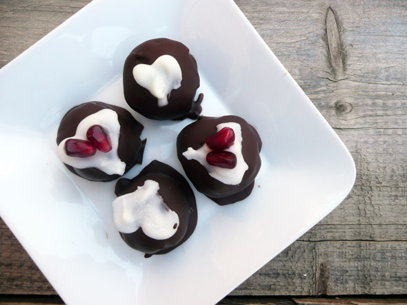 Bailey's Irish Cream Valentine Truffles