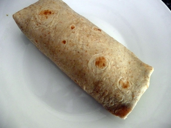 Cheesy Black Bean & Rice Burritos