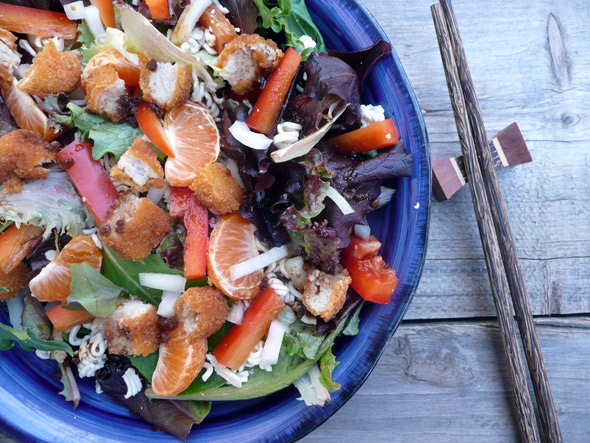 Chinese Tangerine Chicken Salad 