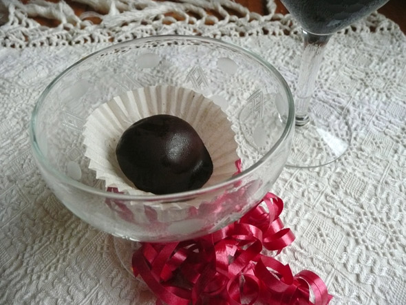 Chocolate Cherry Cabernet Talking Truffles