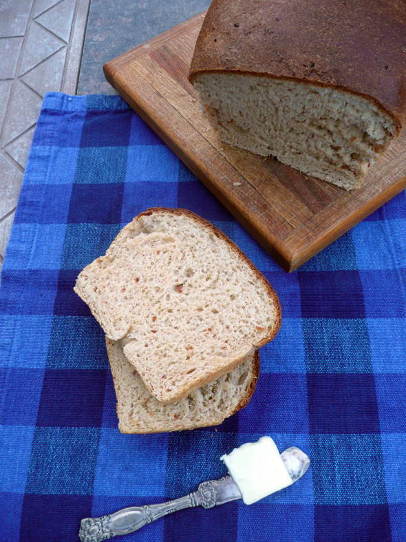 Speckled Pepperoni Cheese Bread