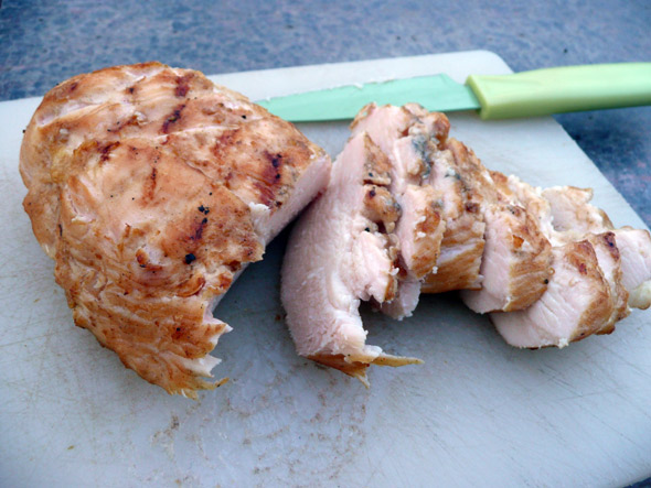 Barbecued Chicken Marinaded in Yogurt and Buttermilk