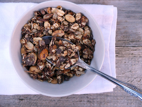 Chocolate Peanut Butter Granola