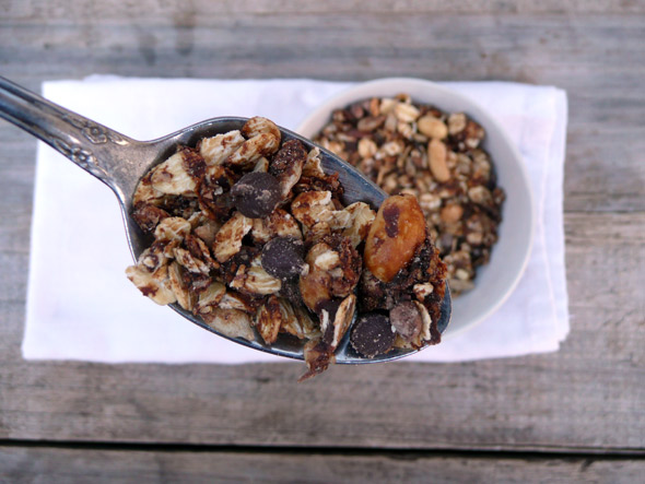 Chocolate Peanut Butter Granola