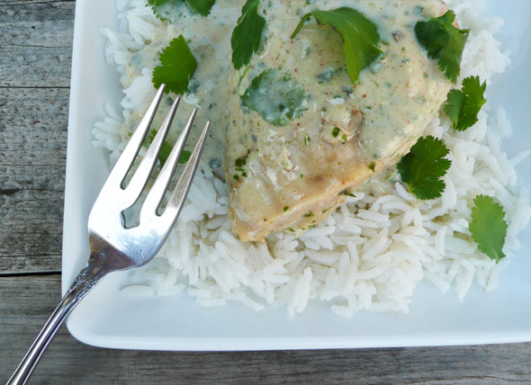 Garlic Cilantro Buttermilk Chicken on the Grill