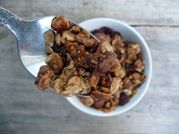 Make your Own Maple Cranberry Pecan Granola