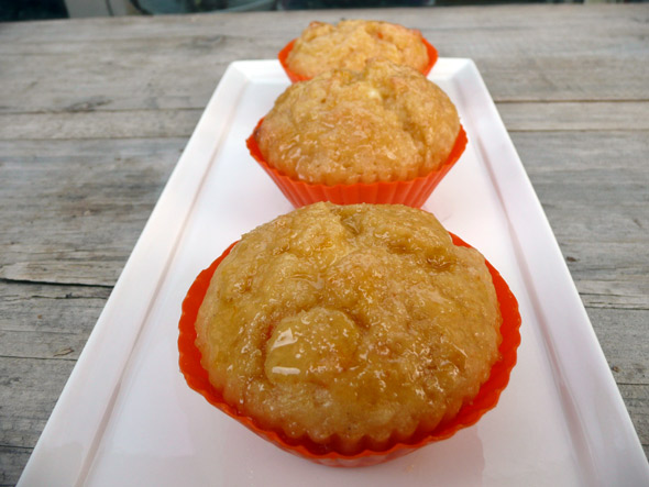 Sunshine Surprise Muffins! Orange & Kumquat with a Cream Cheese Filling