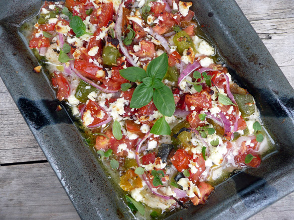 Greek-Style Baked Fish