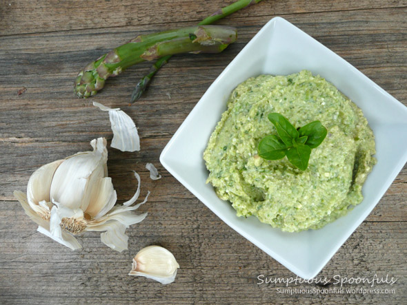 Asparagus White Bean Pesto