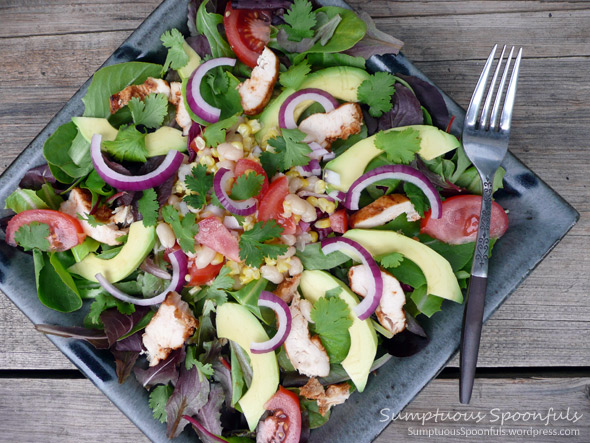 Flippin' Amazing BBQ Chicken Salad