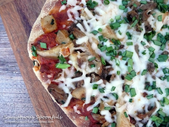 Wild Mushroom Grilled Pizza