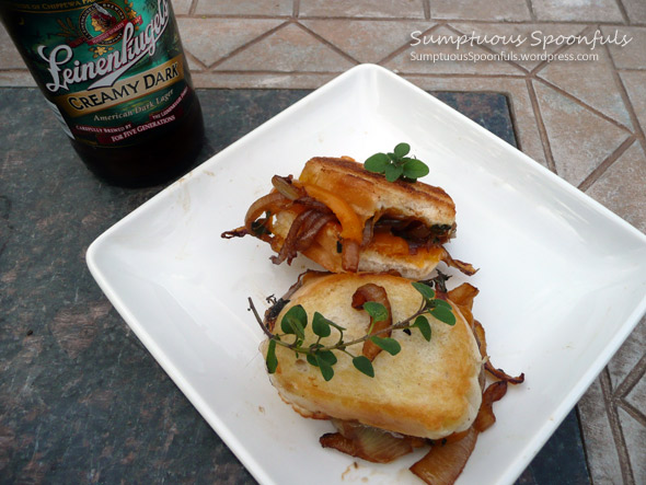 Grilled Beer Cheese Sandwich