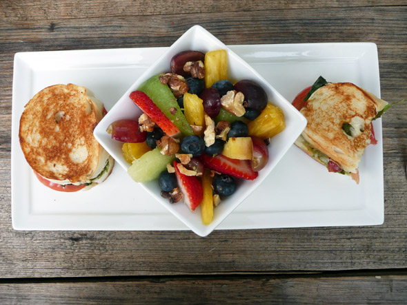 Mini Caprese Grilled Cheese Sandwiches