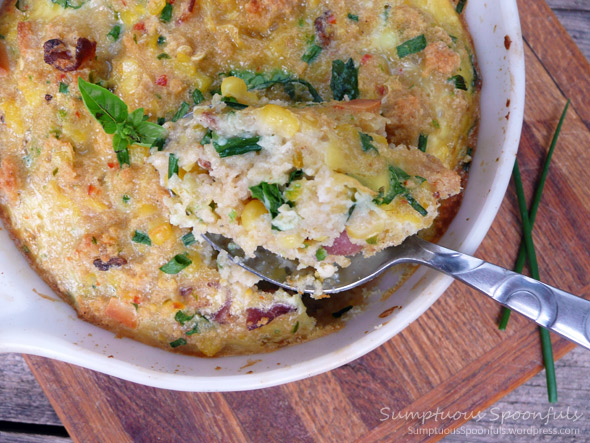 Spicy Smoky Corn Pudding