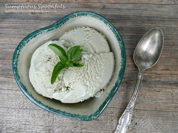 Basil Green Tea Gelato