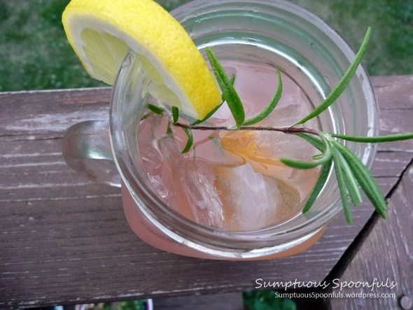 Rhubarb Rosemary Country Cocktail