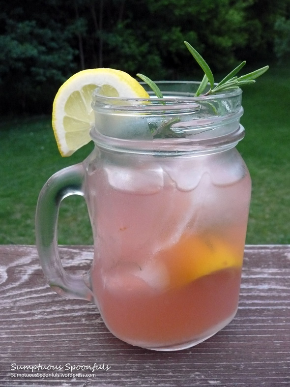 Rhubarb Rosemary Country- Cocktail 