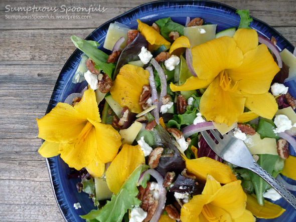 Day Lilies in Salad