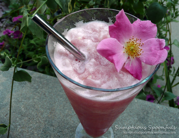 Watermelon Rosewater Slushie