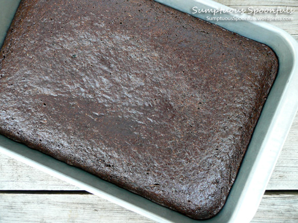 123 Chocolate Zucchini Cake {Lowfat}