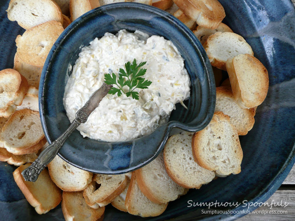 Creamy Lemon Artichoke Dip