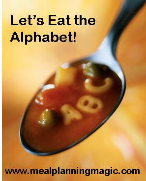 Eating the Alphabet Challenge